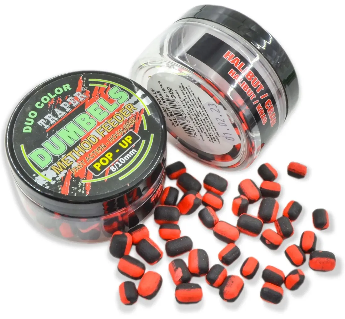 traper-dumbels-pop-up-method-feeder-halibut-krab