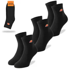 ellesse-skarpety-quarter-zakostki-3pary-black-rozmiar-39-42