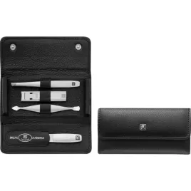 zwilling-twinox-zestaw-podrozny-czarne-skorzane-etui-4-elementy