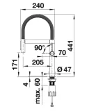 blanco-culina-s-ii-mini-sensor-pvd-steel-linia-culina-s-mini