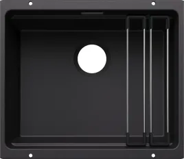 blanco-etagon-500-u-silgranit-czarny-bez-armatury-szyny