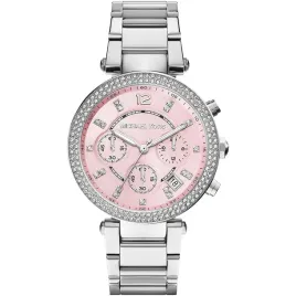 michael-kors-parker-mk6105-srebrny-blask-i-rozowa-tarcza