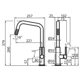 foster-8522000-delta-plus-chrom-linia-delta-plus