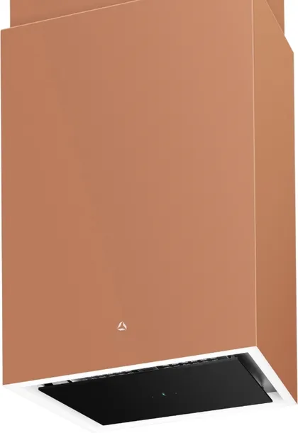 ciarko-okap-cube-w-rose-gold-wyspowy-kolor-dominujacy-zolty-zloty