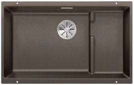 blanco-subline-700-u-level-silgranit-kawowy-infino-koszyk-stalowy