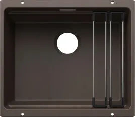 blanco-etagon-500-u-silgranit-kawowy-bez-armatury-szyny