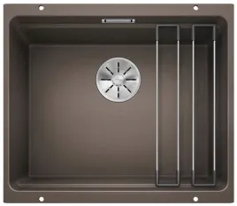blanco-etagon-500-u-silgranit-kawowy-infino-szyny