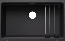 blanco-etagon-700-u-silgranit-czarny-bez-armatury-szyny