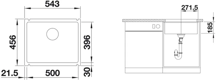 blanco-subline-500-u-ceramika-bialy-polysk-linia-subline-500-u