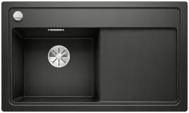 blanco-zenar-45-s-silgranit-czarny-lewa-korek-auto-infino