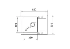 pyramis-zlew-mido-62x50-1b-1d-czarny