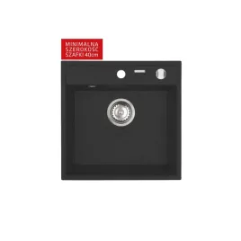 pyramis-zlew-camea-mini-40x40-1b-czarny
