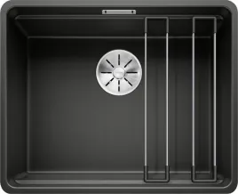 blanco-etagon-500-f-silgranit-czarny-infino-szyny