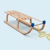 sanki-drewniane-90-cm-stan-nowy