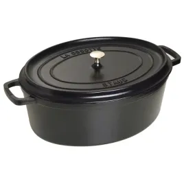 staub-la-cocotte-garnek-zeliwny-owalny-12-ltr-czarny