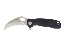 noz-honey-badger-hb1111-claw-large-serrated-black-skladany-edc-zabkowany