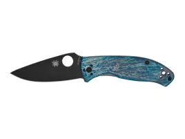 spyderco-tenacious-blue-ti-d2-black-blade-plain-c122tiblbkd2p
