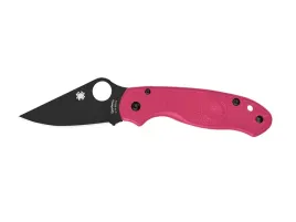 spyderco-para-3-frn-pink-black-blade-plain-c223ppnbk