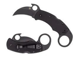 spyderco-karahawk-g-10-all-black-plain-c170gbbkp