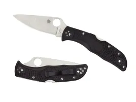 spyderco-endela-frn-black-plain-c243pbk