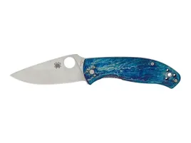 spyderco-tenacious-blue-ti-d2-plain-c122tibld2p