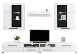 mebloscianka-puma-bis-280cm-bialy-polysk-szafka-komoda-rtv-polka-wiszaca