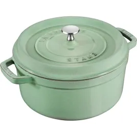 staub-la-cocotte-garnek-zeliwny-okragly-3-8-ltr-mietowy