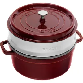 staub-la-cocotte-garnek-zeliwny-okragly-z-wkladem-5-2-ltr-grenadynowy