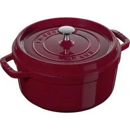 staub-la-cocotte-garnek-zeliwny-okragly-3-85-ltr-bordeaux