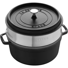staub-la-cocotte-garnek-zeliwny-okragly-z-wkladem-3-8-ltr-czarny