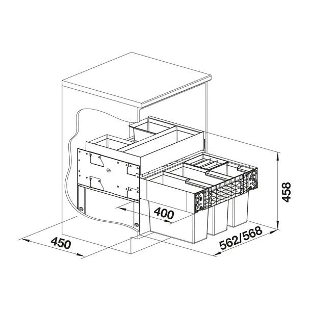 blanco-select-ii-60-4-orga-rodzaj-kosz
