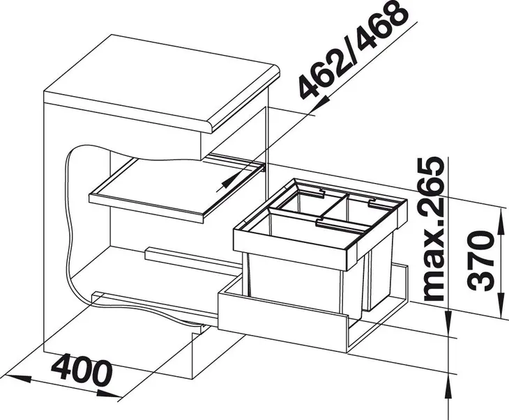 blanco-flexon-ii-50-3-pokrywa-systemowa-marka-blanco