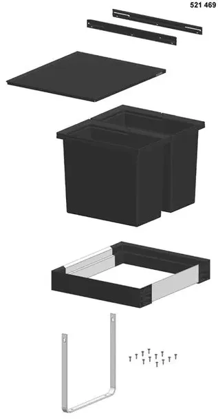 blanco-flexon-ii-50-2-pokrywa-systemowa-stan-nowy-pojemnosc-38-l