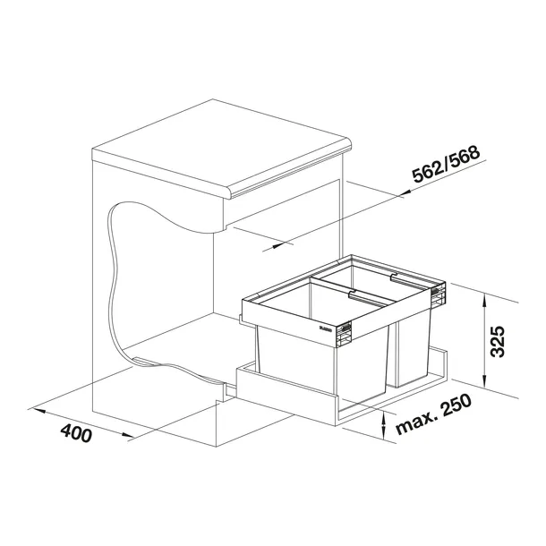 blanco-flexon-ii-low-60-2-pojemnosc-49-l-stan-nowy