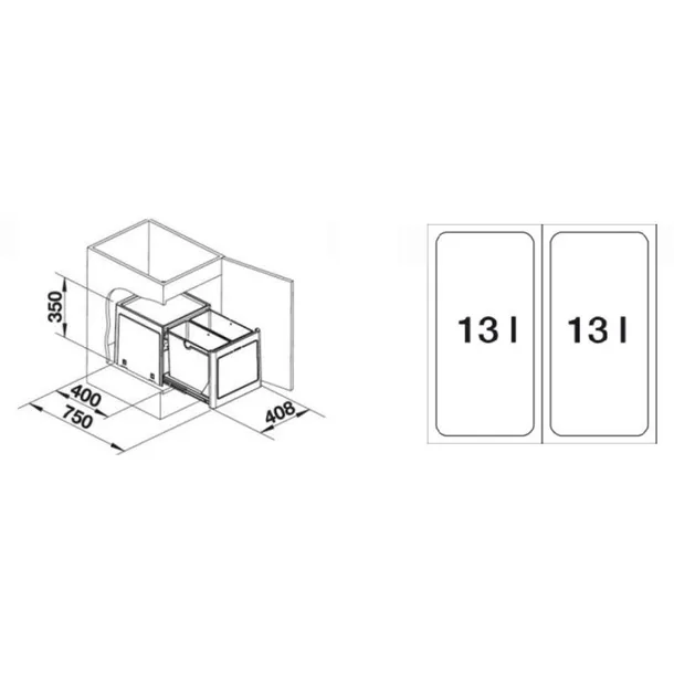 blanco-botton-pro-45-2-automatic-rodzaj-zestaw-koszy
