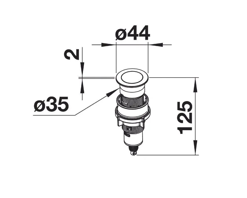 blanco-pushcontrol-przycisk-korka-automatycznego