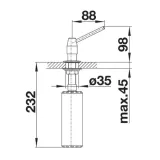 blanco-tango-dozownik-chrom-kolor-pompki-chrom