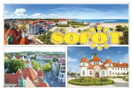 sopot-zolty-napis-magnes-szklany