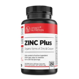 vitafit-zinc-plus-250kaps-cynk-i-miedz-100percent-duze-opakowanie