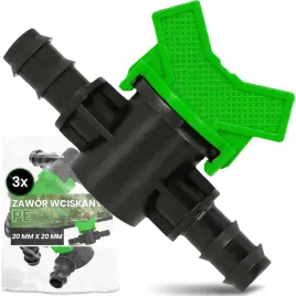 3x-zawor-kulowy-pe-20-mm-wciskany-lacznik-wody-weza-linii-nawadniania