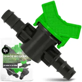 5x-zawor-kulowy-pe-20-mm-wciskany-lacznik-wody-weza-linii-nawadniania