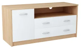 szafka-stolik-rtv-1d2s-bialy-sonoma-komoda-regal-rob