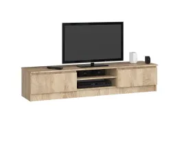 szafka-stolik-rtv-2d1p-160cm-dab-sonoma-komoda-akd