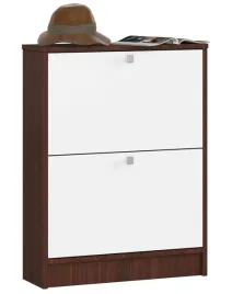 szafka-na-buty-obuwie-rubin-2-wenge-bialy-regal-akd