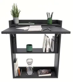 biurko-scienne-skladane-czarne-szafka-polka-regal-per