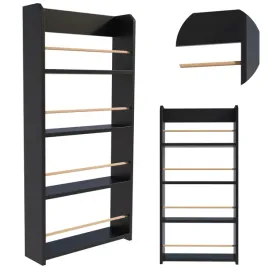 regal-stojacy-franco-czarny-otwarta-polka-na-zabawki-ksiazki-kwiatki-szafka