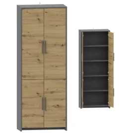 regal-altivo-reg-70-4d-artisan-antracyt-zamkniety-szafa-ubrania-segregatory