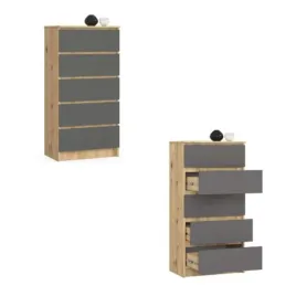 komoda-szafka-k60-5-szuflad-artisan-grafit-akd