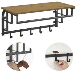 polka-wiszaca-artisan-czarny-wieszaki-drazek-garderoba-przedpokoj-lazienka