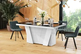 stol-grande-rozkladany-bialy-czarny-polysk-hub